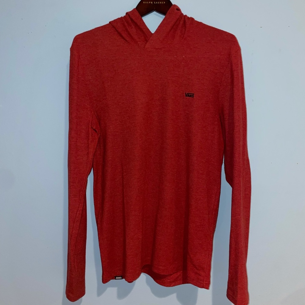 Vans knit hooded shirt